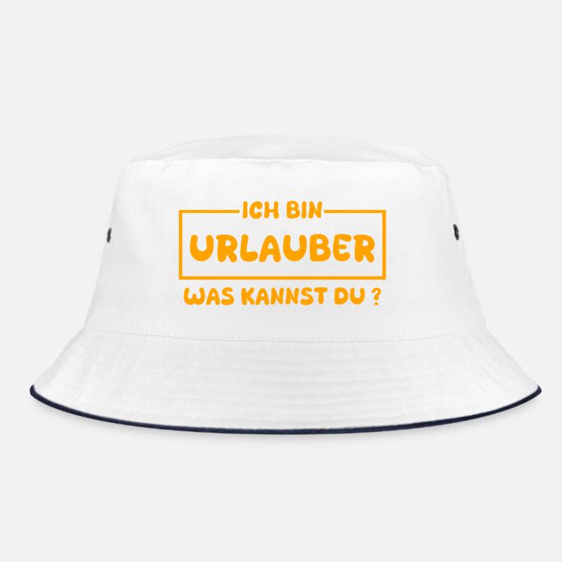 Beruf Urlauber Bucket Hat