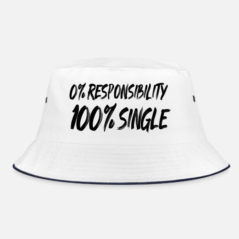 0% Verantwortung, 100% Single Bucket Hat