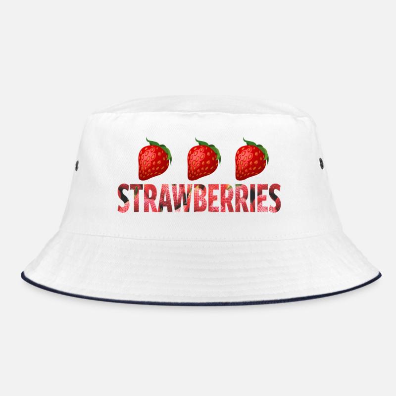 Strawberries Bucket Hat