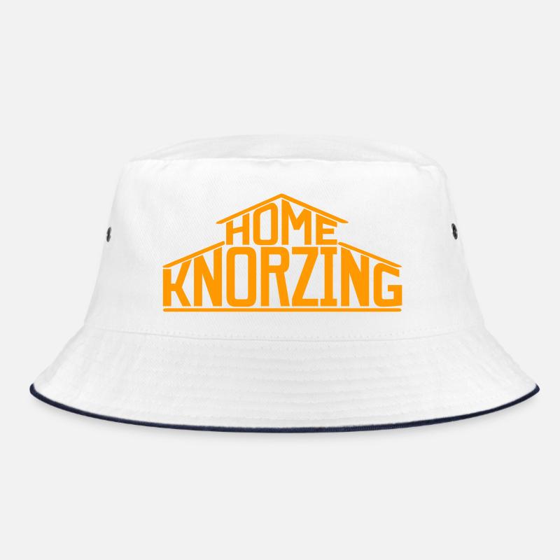 Homeknorzing - Bucket Hat - Weiß/Navy