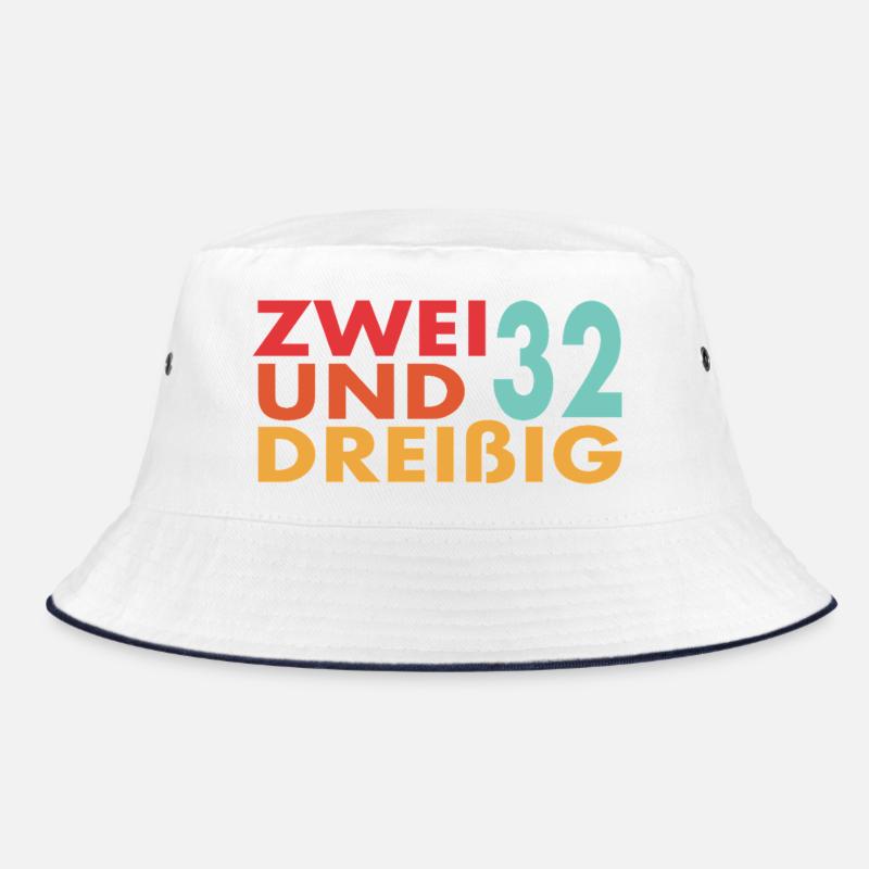32. Geburtstag Geschenkidee Bucket Hat