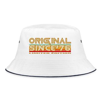 Original from 76 Limited Edition - Bucket Hat - white/navy - Front