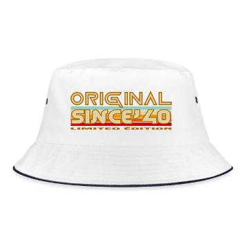 Original Since 40 Limited Edition - Bob - blanc/marine - Devant