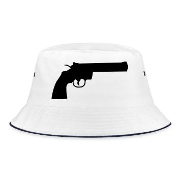 weapon - Bucket Hat - white/navy - Front