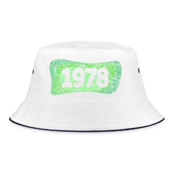 Kratzer 1978 - Bucket Hat - Weiß/Navy - Vorne