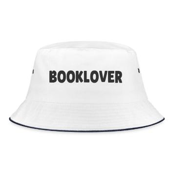 Amoureux des livres - Bob - blanc/marine - Devant