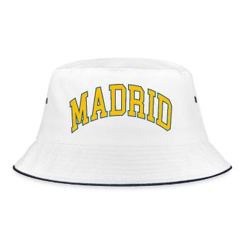 Madrid - Bucket Hat - white/navy - Front