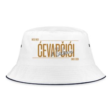 Cevapcici - Bucket Hat - white/navy - Front