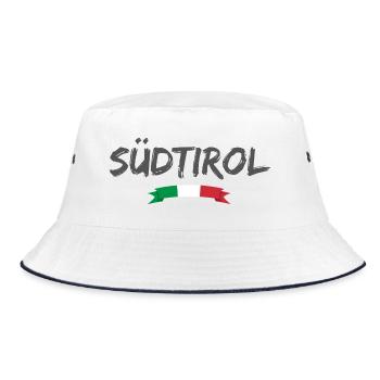 Südtirol - Bucket Hat - Weiß/Navy - Vorne