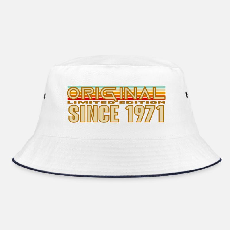 Original seit 1971 Retro-Logo Bucket Hat