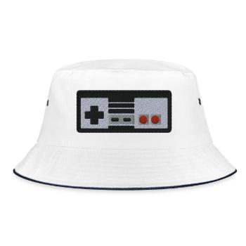 Manette de jeu - Bob - blanc/marine - Devant