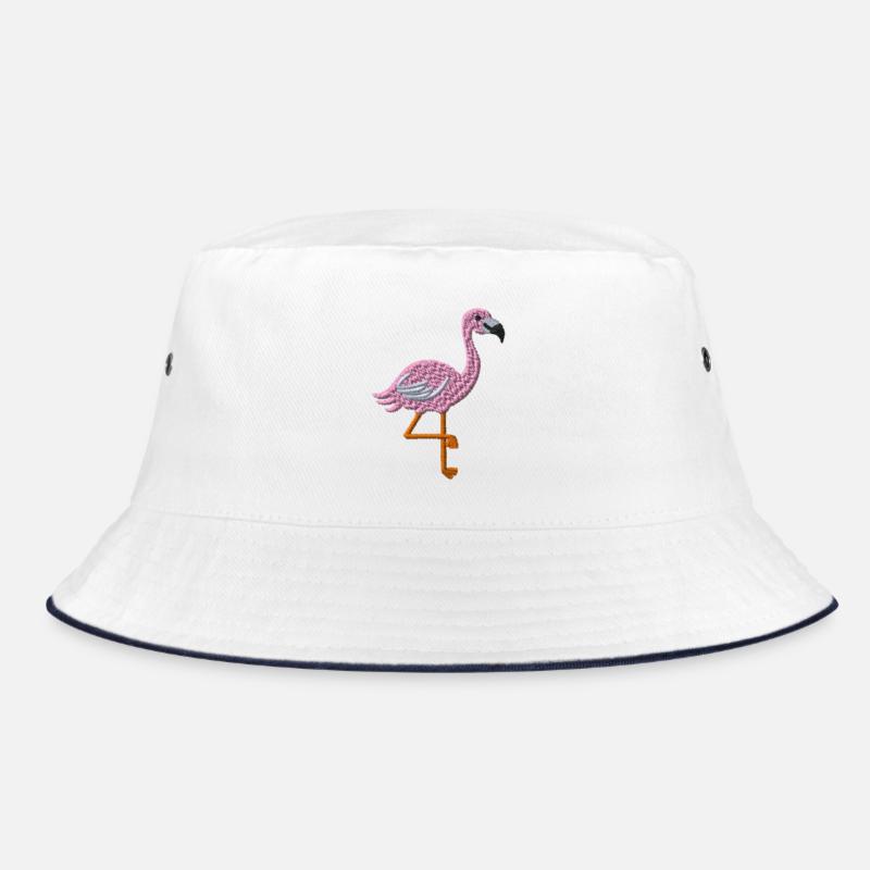 Flamant - Bob - blanc/marine