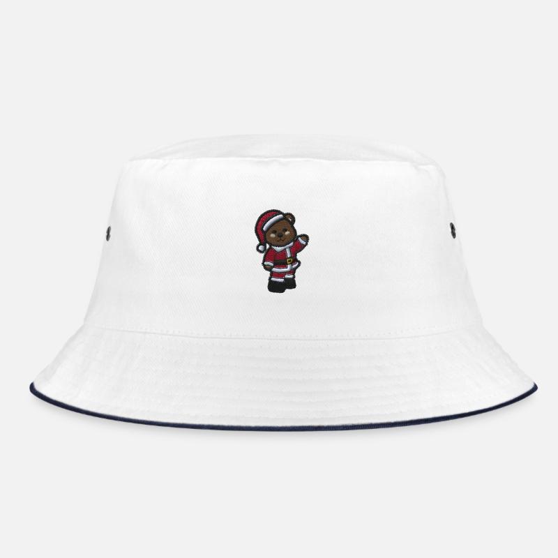 Teddybär Weihnachten Bucket Hat