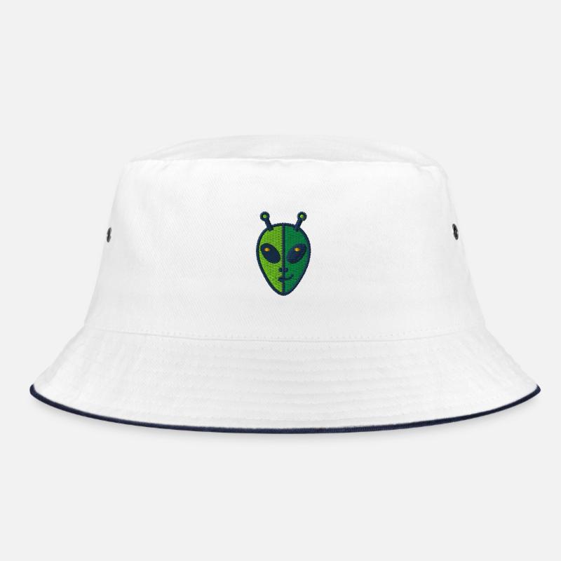 Twofaced alien Bucket Hat