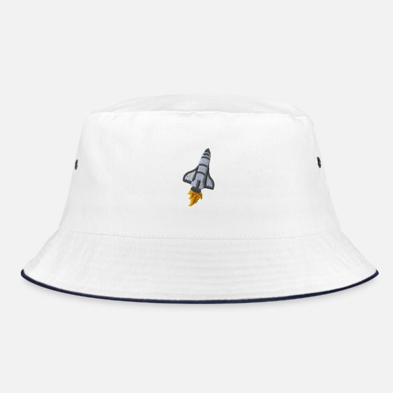 Navetta spaziale - Cappello alla pescatora - bianco/navy