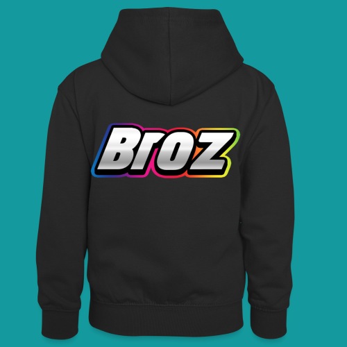 Broz - Teenager contrast-hoodie/kinderen contrast-hoodie