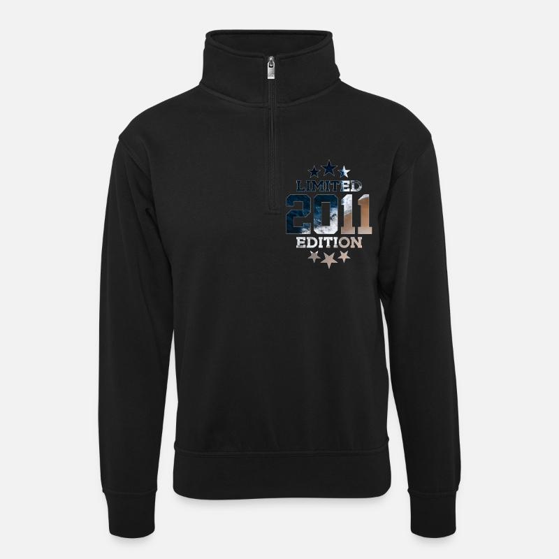 ÉDITION LIMITÉE 2011 15E ANNIVERSAIRE - Sweat col montant zippé unisexe - noir