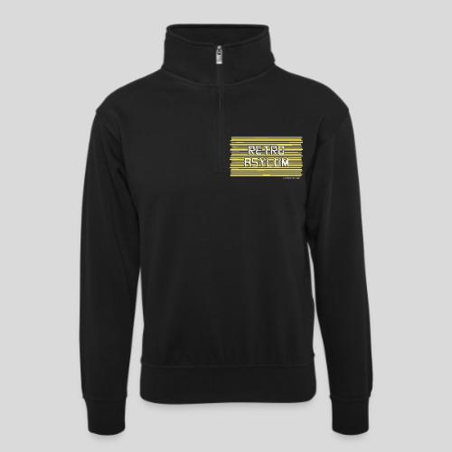 RA Loading Logo - Unisex sweater with zip collar