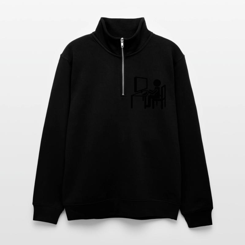 Programmierer - IT - Computer Unisex Pullover mit Zip-Kragen