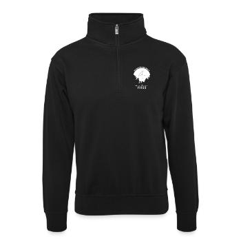 Virgo Horoscope cadeau Zodiac - Sweat col montant zippé unisexe - noir - Devant