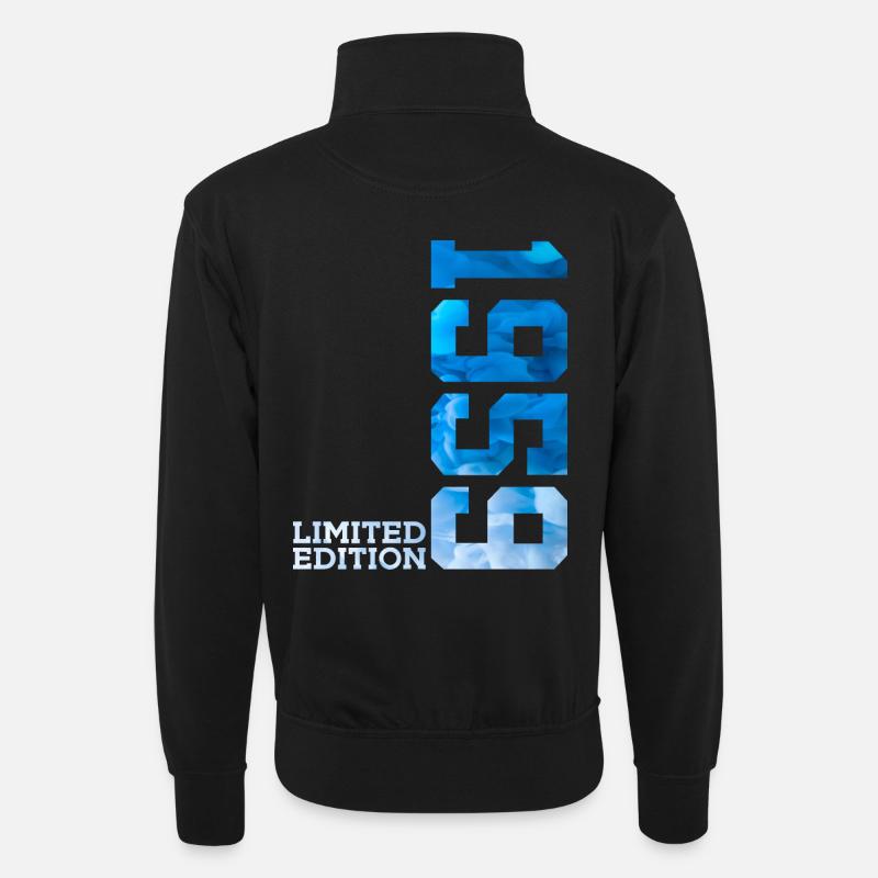 67E ANNIVERSAIRE ÉDITION LIMITÉE 1959 - Sweat col montant zippé unisexe - noir