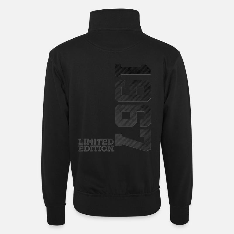 59E ANNIVERSAIRE ÉDITION LIMITÉE 1967 - Sweat col montant zippé unisexe - noir