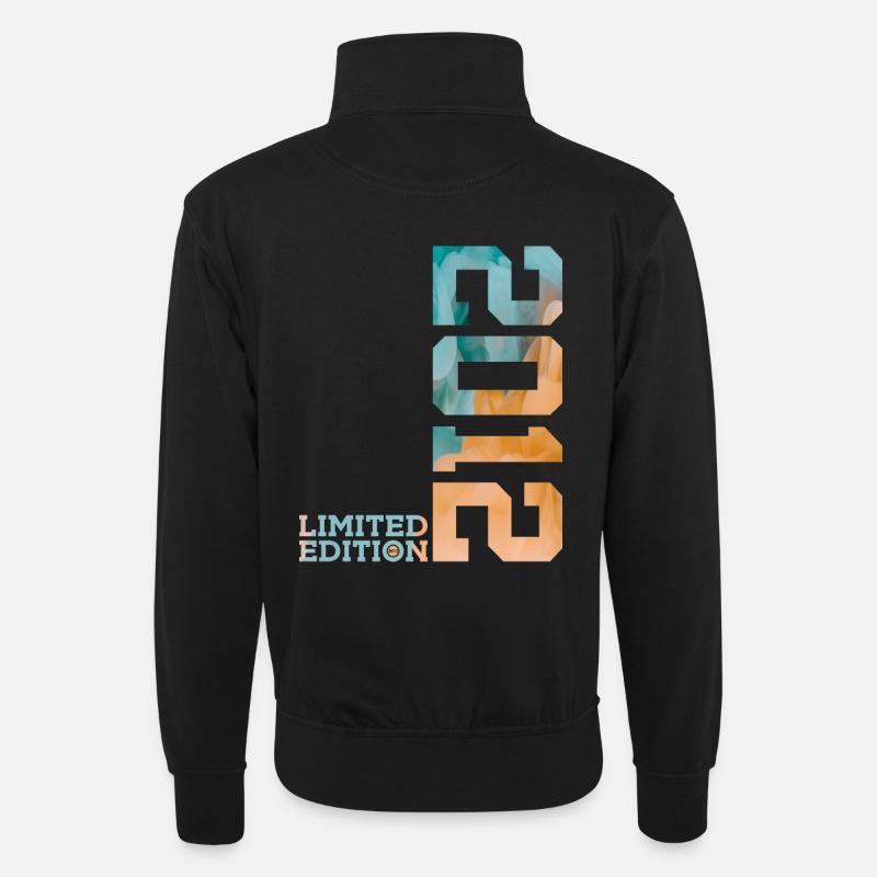 14E ANNIVERSAIRE ÉDITION LIMITÉE 2012 - Sweat col montant zippé unisexe - noir