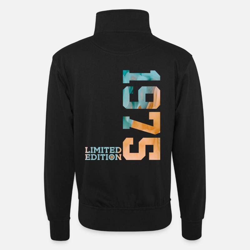 51E ANNIVERSAIRE ÉDITION LIMITÉE 1975 - Sweat col montant zippé unisexe - noir