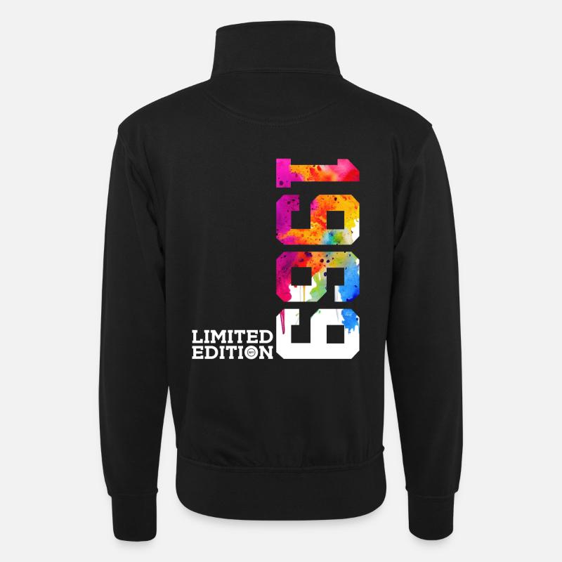 57E ANNIVERSAIRE ÉDITION LIMITÉE 1969 - Sweat col montant zippé unisexe - noir