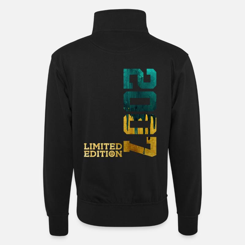 19E ANNIVERSAIRE ÉDITION LIMITÉE 2007 - Sweat col montant zippé unisexe - noir
