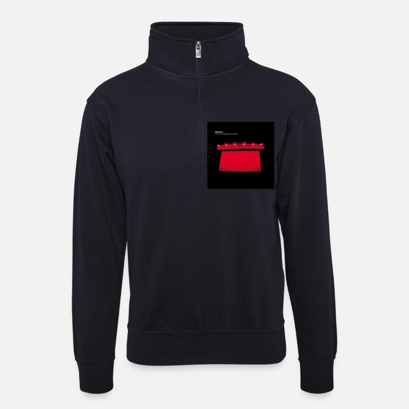 Interpol - Unisex Pullover mit Zip-Kragen - Dunkelnavy