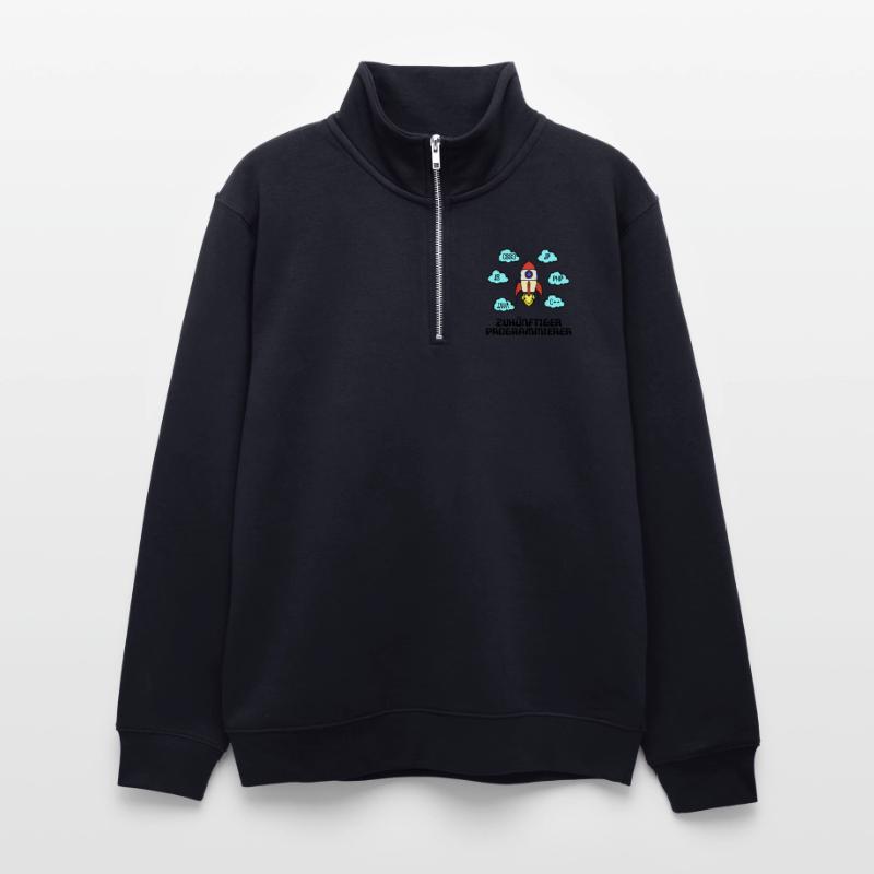 Css Code Developer C++ Java Php Programmierer Unisex Pullover mit Zip-Kragen
