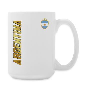 ARGENTINA SPORTY BOLD TYPOGRAPHY - Large Mug 440 ml - white - Right
