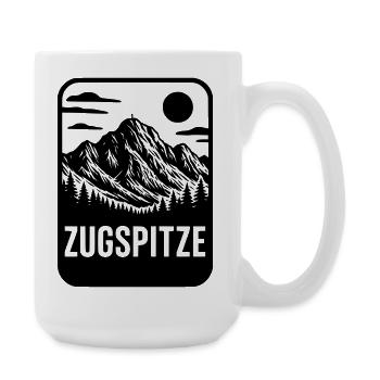 Zugspitze Berg Germany - Large Mug 440 ml - white - Right