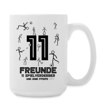 Football - Grande tasse 440 ml - blanc - Droite