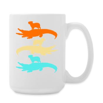 Joyeux anniversaire Capybara Alles Gute zum Geburtstag - Grande tasse 440 ml - blanc - Droite