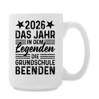 2026 Year Legends End Primary School - Large Mug 440 ml - white - Right