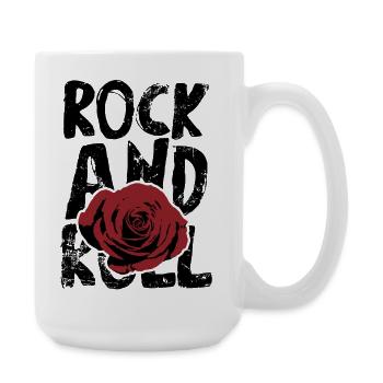 Rock and Roll - Large Mug 440 ml - white - Right