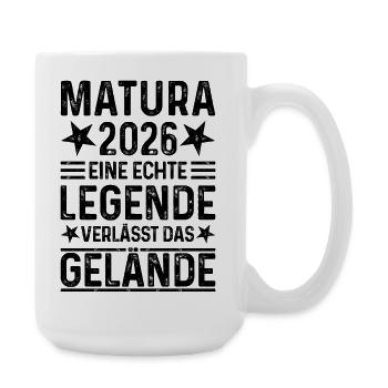 Matura 2026 A legend leaves the site - Large Mug 440 ml - white - Right