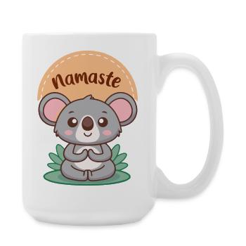 Koala Namaste Sérénité - Grande tasse 440 ml - blanc - Droite