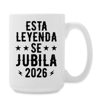 This Legend Retires 2026 - Large Mug 440 ml - white - Right