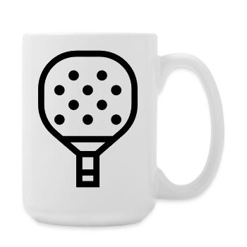 padel - Grande tasse 440 ml - blanc - Droite