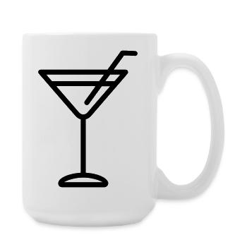 cocktail - Large Mug 440 ml - white - Right