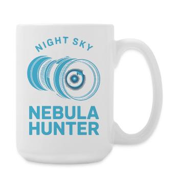 Nebula Hunter Night Sky - Large Mug 440 ml - white - Right