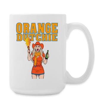 orangedutchie - Grande tasse 440 ml - blanc - Droite