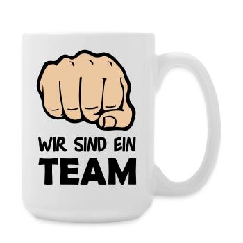 faust_team_002 - Große Tasse 440 ml - Weiß - Rechts
