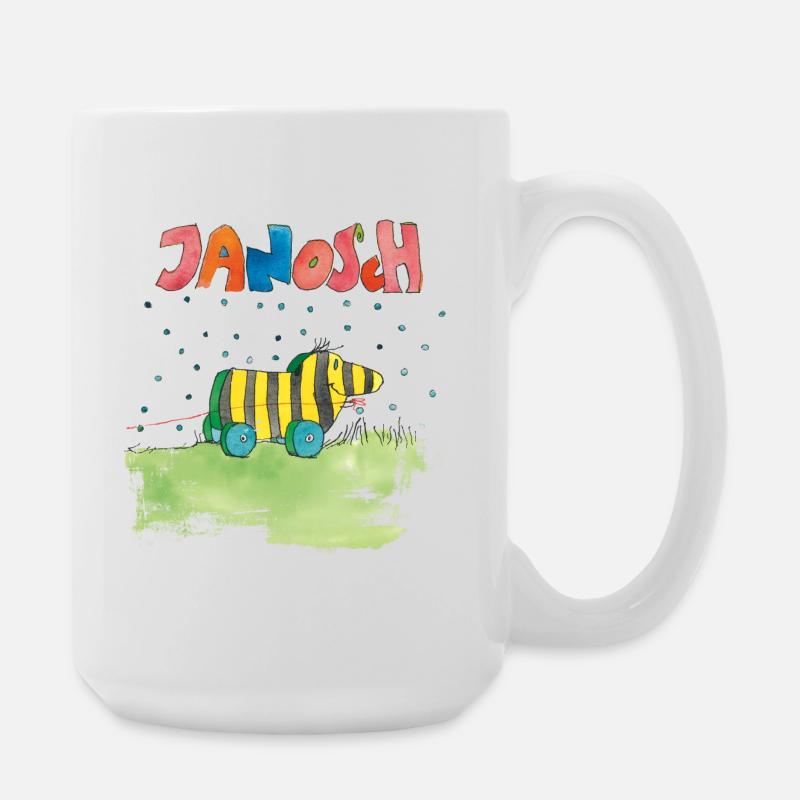Janosch Tigerente - Große Tasse 440 ml - Weiß