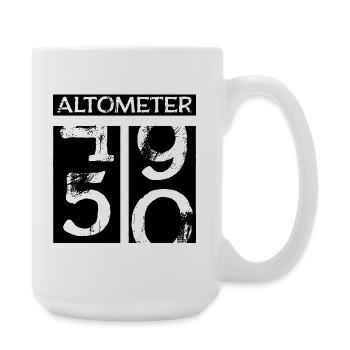 Altometer - 50 years - Large Mug 440 ml - white - Right