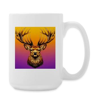 Deer - Large Mug 440 ml - white - Right