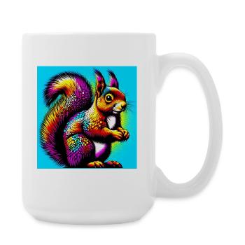 squirrel - Large Mug 440 ml - white - Right